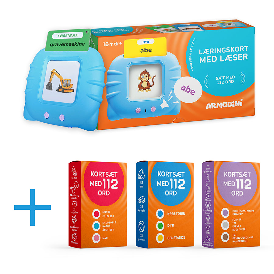 Komplet sæt: 336 ord